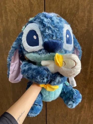 Pelúcia Stitch Crespinho com Patinho