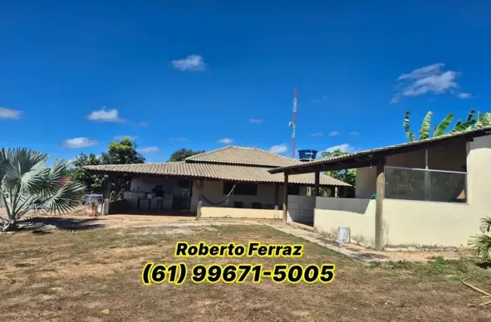 Rancho na Beira do Rio em Alexânia-GO | Piscina