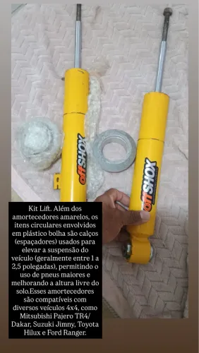 Kit amortecedores 