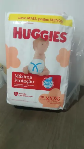 Fralda Huggies XXXG 70 unidades