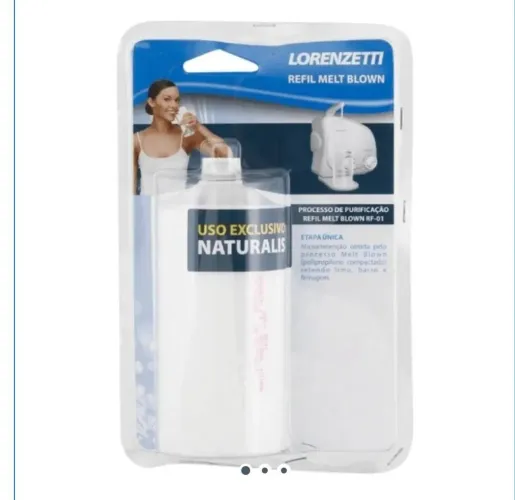 Refil filtro Lorenzetti RF01 processo de purificação naturallis 