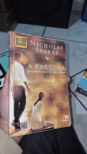 Livro A ESCOLHA - Nicholas Sparks (Usado)