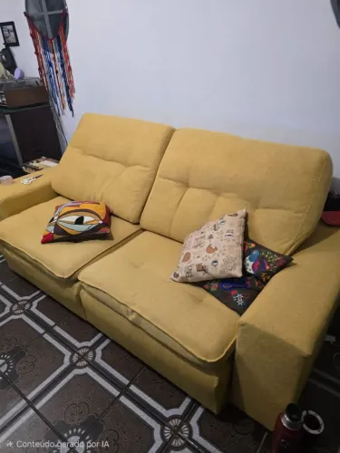 Sofá Retrátil 3 lugares