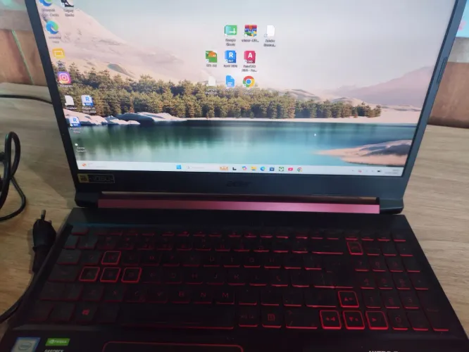 Notebook Gamer Acer Nitro 5 i5 9ª Ger | GTX 1650 4G | 8GB RAM| SSD+HD|Fonte Original+Mouse