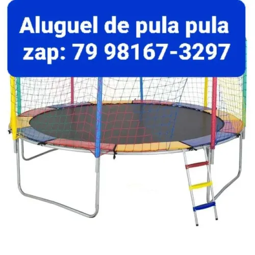 Cama Elástica - Pula Pula para alugar- 3m e 05cm