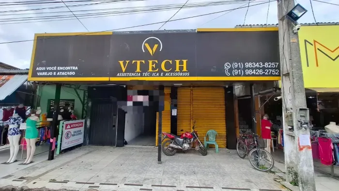 Ponto comercial em área extremamente movimentada, tamanho 8,9×33 , somente á v