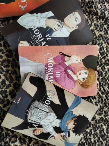 Moriarty, O Patriota vol 9,10, 12, 14 a 16