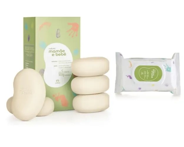 Kit Presente Natura Mamãe Bebê