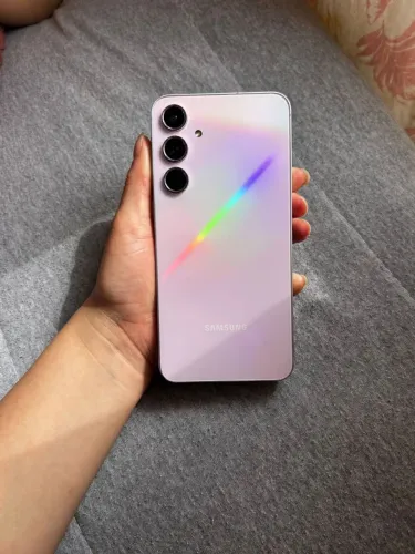 Celular galaxy a55 5g, cor rosa, 256g, perfeito estado saude da bateria 90% NUNCA ABERTO 