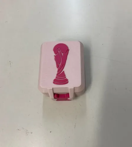 PORTA FIGURINHAS DA COPA ROSA 