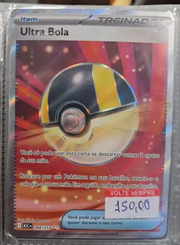 Card Pokémon Ultra bola