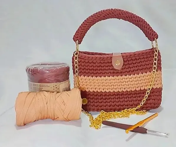 Bolsas de crochê ?