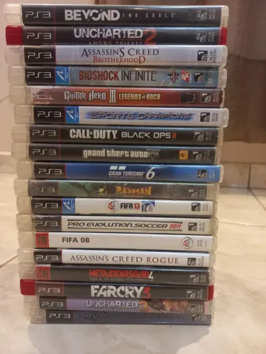 Lote de jogos ps3