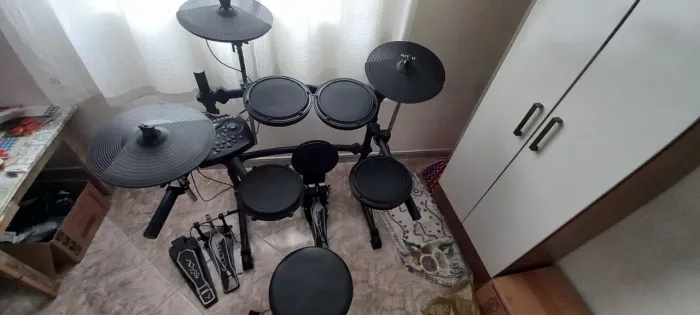 BATERIA ELETRÔNICA + PEDAL DUPLO ODERY