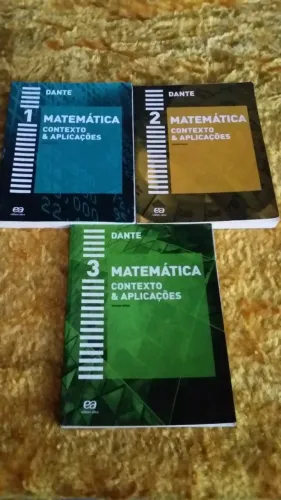 COLEÇÃO MATEMÁTICA CONTEXTO E APLICAÇÕES ( LUIZ ROBERTO DANTE )