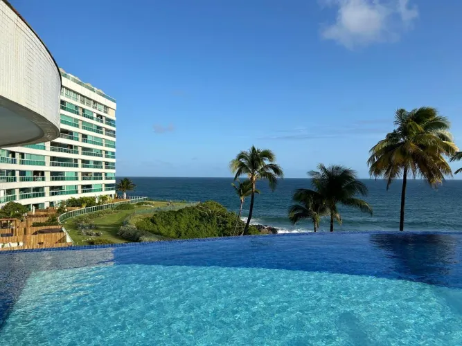 Apartamento 63m² com vista mar e varanda gourmet no Costa España