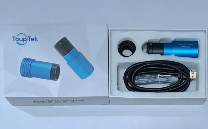 Câmera Planetária e Guiagem ToupTek G3M662C USB 3.0 (Sony IMX662)
