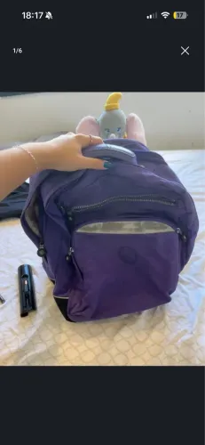 Bolsa Kipling Roxa edição limitada