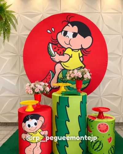 Aluguel de kits de decoração pegue e monte