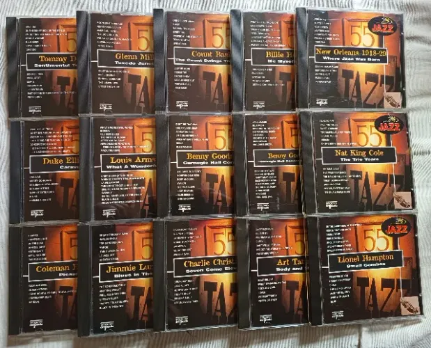 15 Cd's Coleção Jazz - Ediciones Del Prado - Importados - Excelentes Estados
