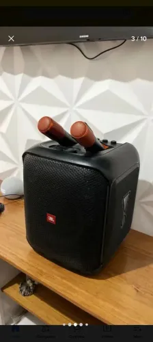 Jbl encore com microfone 