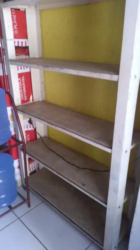 Prateleira De Aço Reforçada Para Comércio / Mercadinho