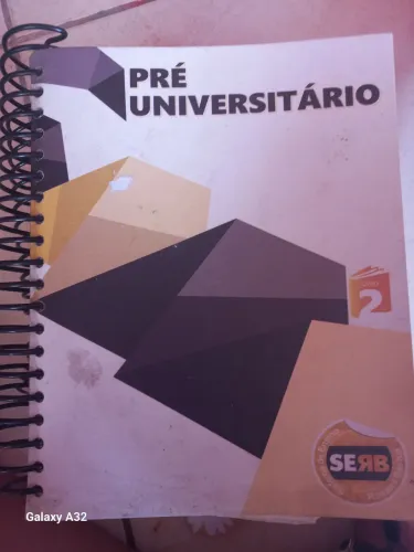 2 livros pré vestibular
