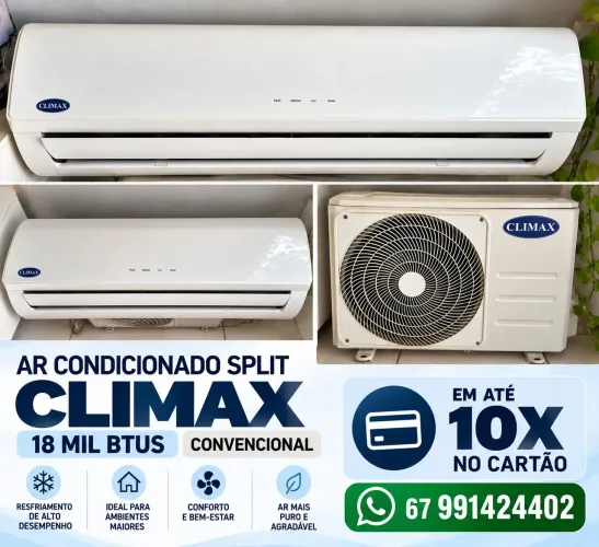 Ar condicionado Split CLIMAX 18 mil btus