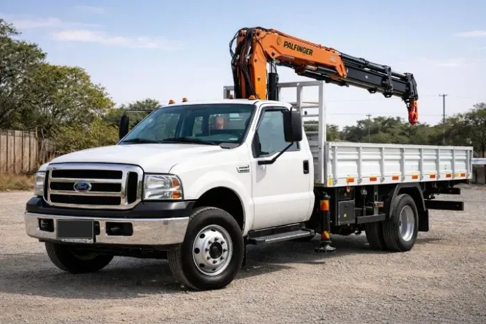 F4000 4X4 ANO 2011 C/MUNCK NOVO E CARROCERIA DE  4,20 MTS NOVA