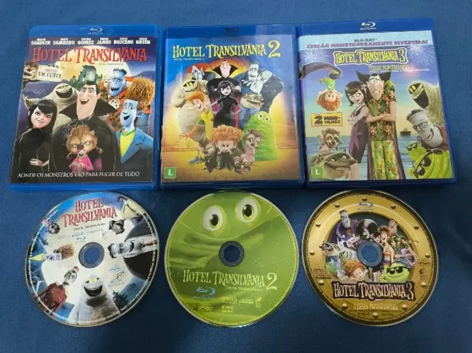 Blu-ray, Trilogia - Hotel Transilvânia