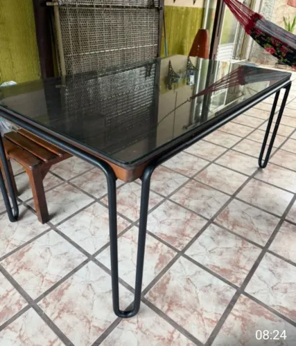 Mesa pes galvanizado