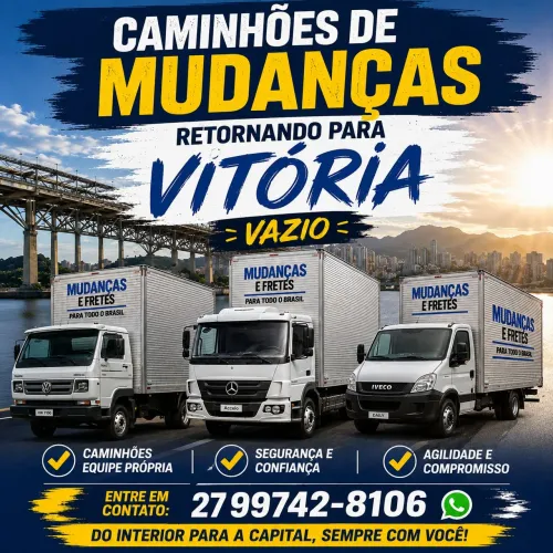 Frete e mudanças 