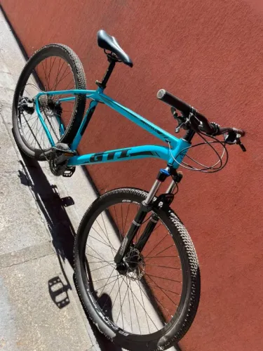 Bike GTI Roma 24 Marchas | Freio a Disco | Suspensão com Trava