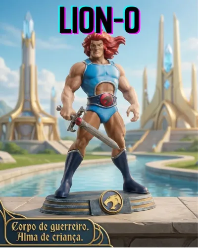 Lion-o Thundercats Action Figure 3d