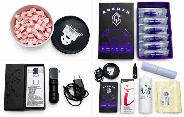 KIT PARA TATUADOR - Profissional/Treino (seminovo)