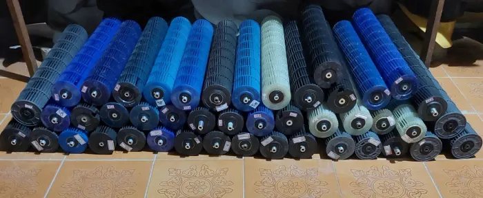 Turbinas para ar condicionado Split lote 45 pç