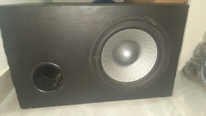 CAIXA DUTADA COM AUTO FALANTE BRAVOX UXP 12" 2+2 OHMS 1000W/500RMS