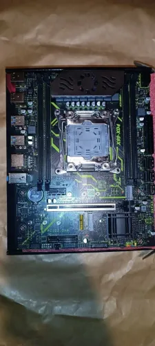 Kit Xeon X99 SZSJKJ XD4+Xeon 2680 V4+Módulo TPM 2.0 MSI+16GB Ram ECC