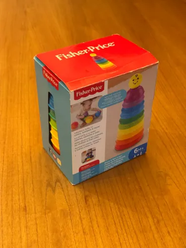 Fisher Price Torre de Potinhos Coloridos 