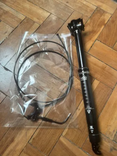 Canote retratil Tranz X 31.6 - 125mm NOVO - Retirado de bicicleta de mostruario