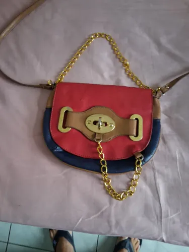 Bolsa couro legítimo