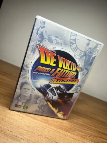 DVD DE VOLTA PARA O FUTURO - TRILOGIA