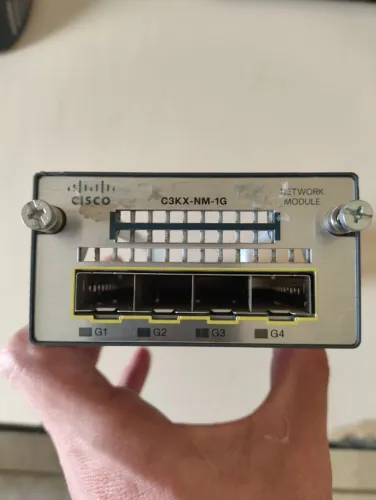 Módulo Cisco C3KX-NM-1G 4 Portas SFP Gigabit Catalyst 3560X 3750X
