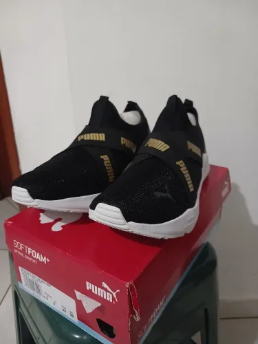 Tênis Puma feminino slip on original