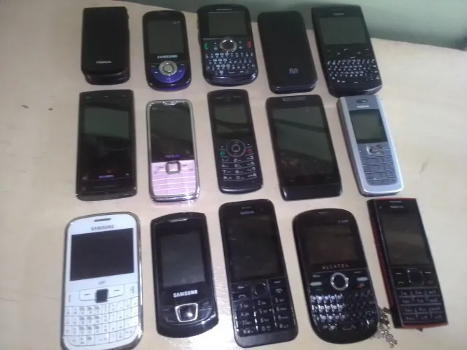 Lote Celulares antigos