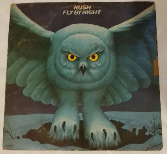 Rush Fly By Night LP Disco Vinil (Ler  Descrição)