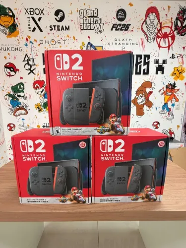 Nintendo switch 2  bundle mario kart lacrado  