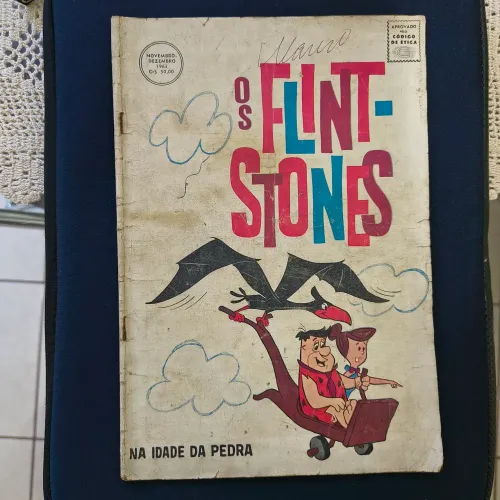 Raríssima! Os Flintstones Na Idade da Pedra No 1 (1963) - Primeira Edição Brasileira