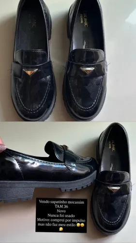 Mocassim preto