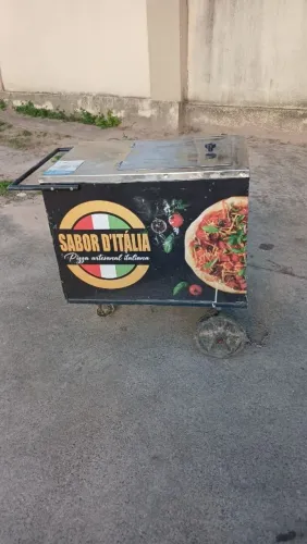 Carrinho Térmico para Pizza e Lanches